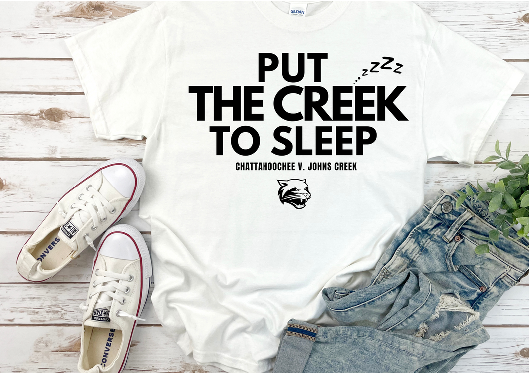 Put THE CREEK to Sleep (Youth & Adult Sizes)