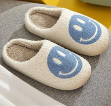 Load image into Gallery viewer, RETRO Smiley Face Slippers  - Soft, Plush &amp; Comfy
